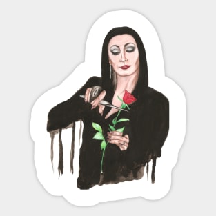 Morticia Sticker